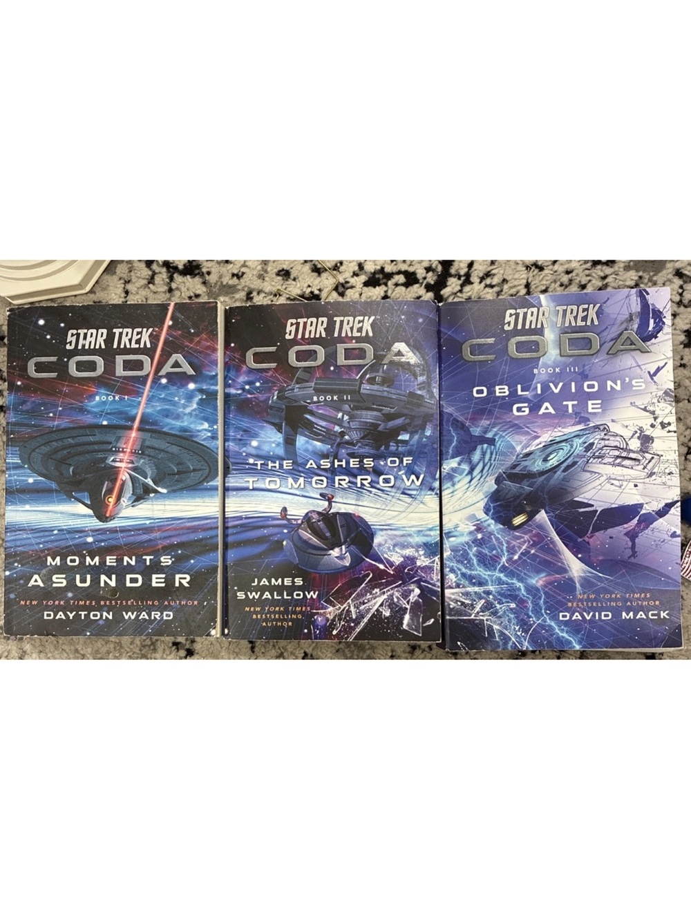 Coda Book Set - Blue Science Fiction Paperbacks